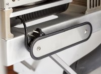 LEADER 3500M SMART rechts angebaut, Edelstahl ohne Werkzeug