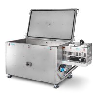LEADER 3500M SMART links angebaut, Edelstahl ohne Werkzeug