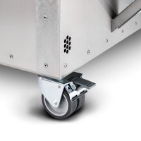 MASTER 3500M SMART rechts angebaut, Edelstahl mit Werkzeug